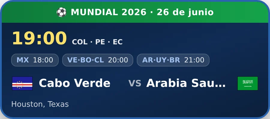 Partido Mundial 2026